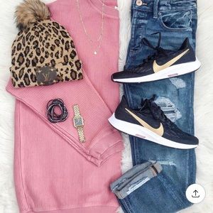 AERIE CORDED OVERSIZED SWEATSHIRT